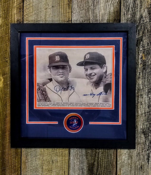 Denny McLain and Mickey Lolich Custom Artwork | I am the Real Denny Mclain